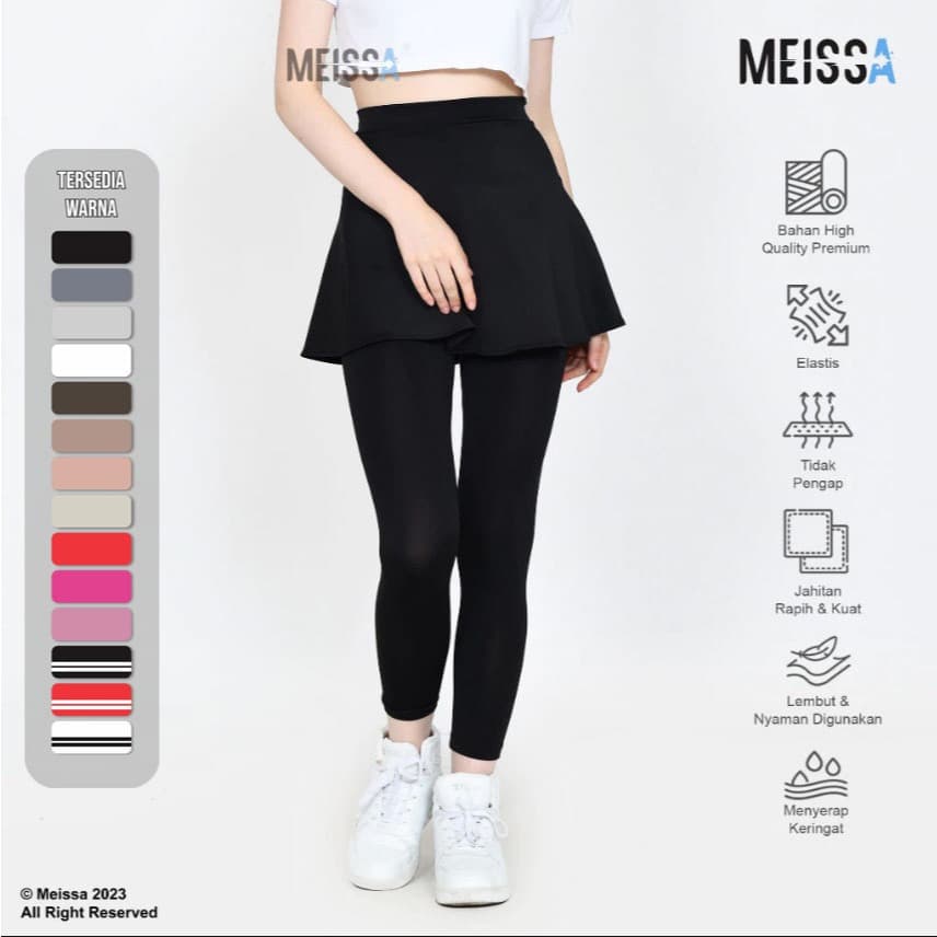 MEISSA Rok Legging: Solusi Olahraga Bebas Gerak Tanpa Risih