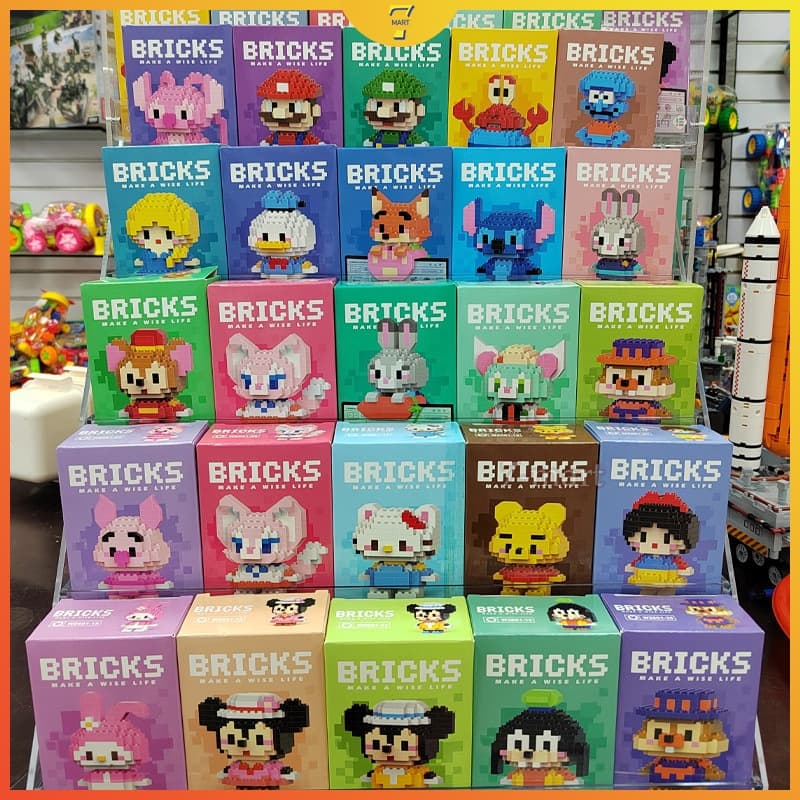 Review Nano Block Karakter: Kecil-Kecil Cabe Rawit, Bikin Nagih!