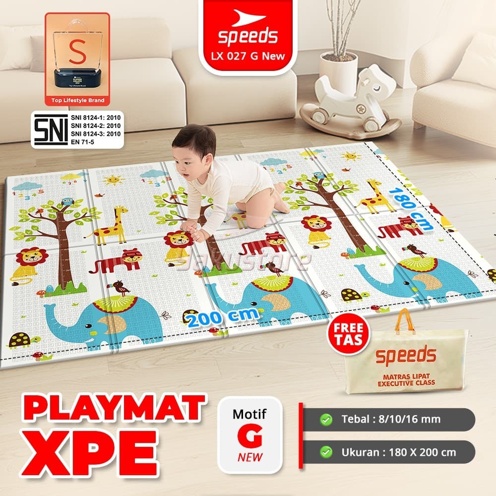 Review SPEEDS 027-15: Playmat Lipat Anti-Gedebuk & Praktis