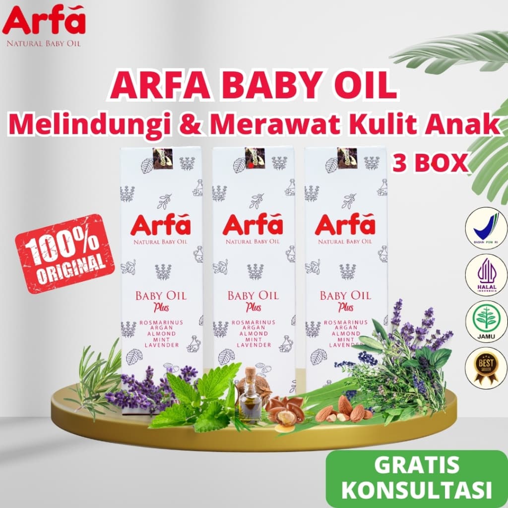 ARFA Baby Oil: Minyak Telon Multifungsi, Penyelamat Bunda Modern!