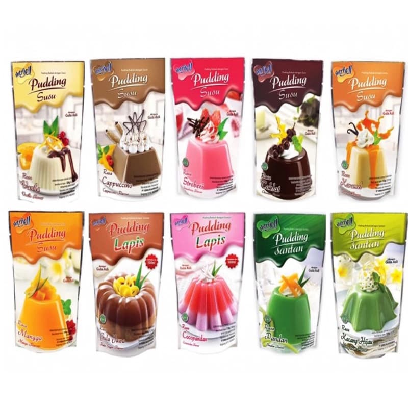 Nutrijell Pudding Susu: Puding Instan Praktis & Lezat!