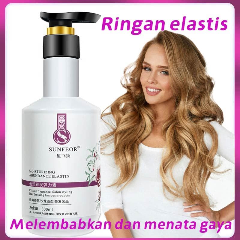 Review Gel Rambut Keriting Elastin: Solusi Ikal Badai, Harga Damai