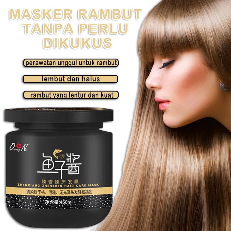 Review Caviar Masker Rambut: Bye-Bye Rambut Singa!