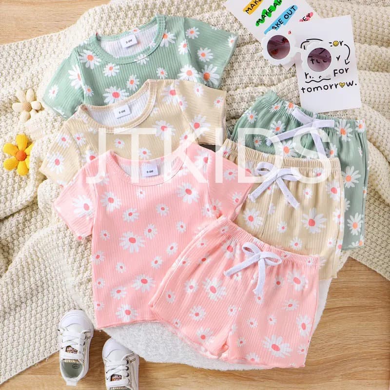 JTKIDS DAISYY: Setelan Anak Perempuan Paling Gemes & Nyaman!