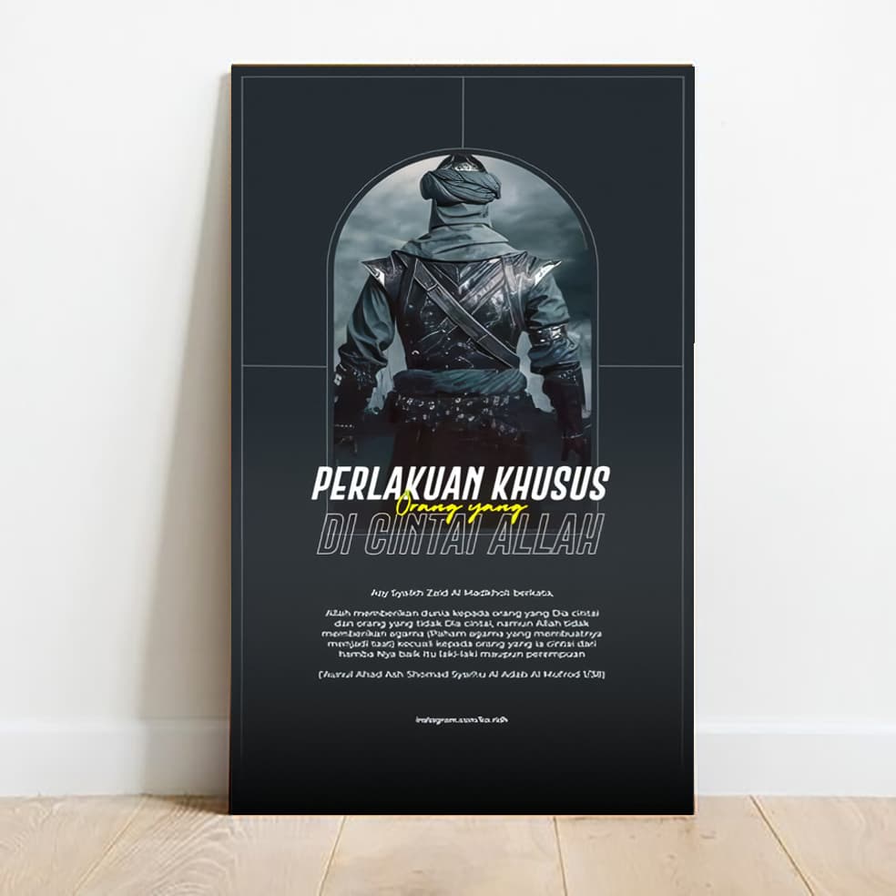 Review Poster Sahabat Nabi: Dekorasi Dinding Islami Penuh Makna