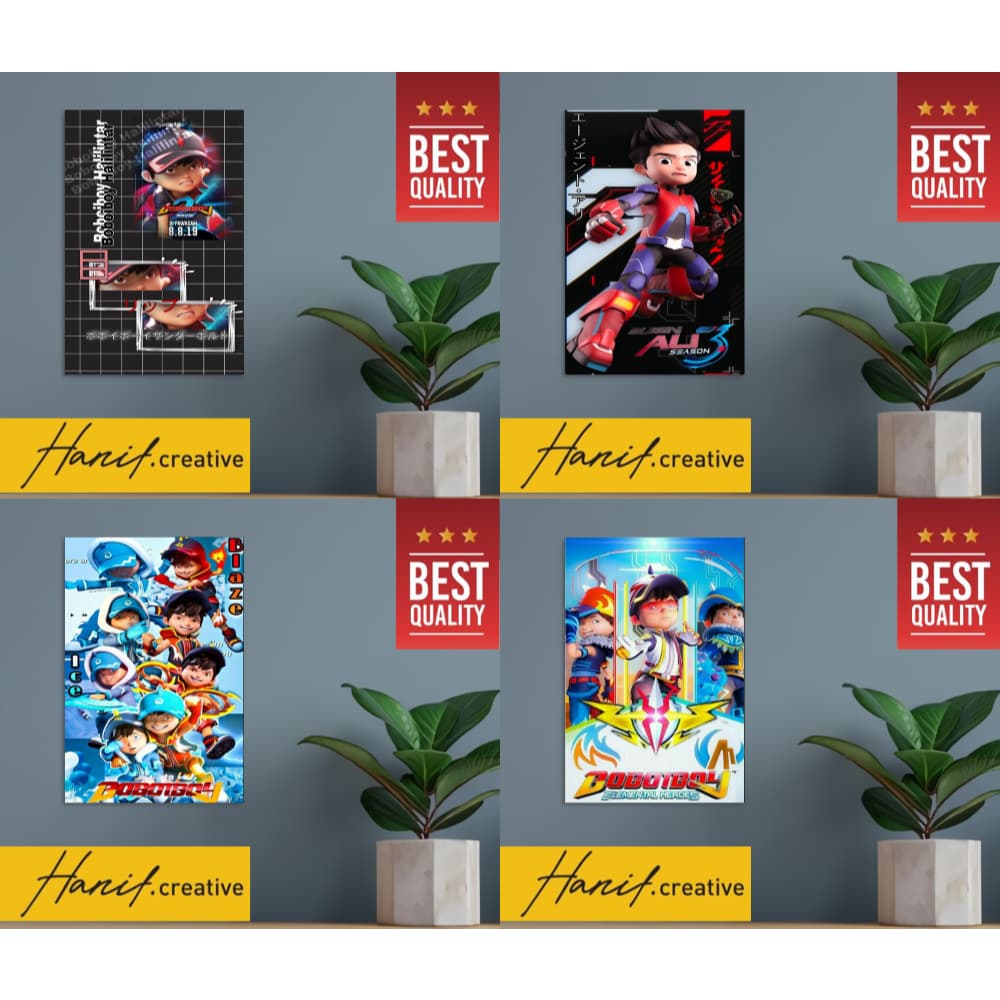 Review Poster Boboiboy: Hiasan Dinding Keren Idola Bocil