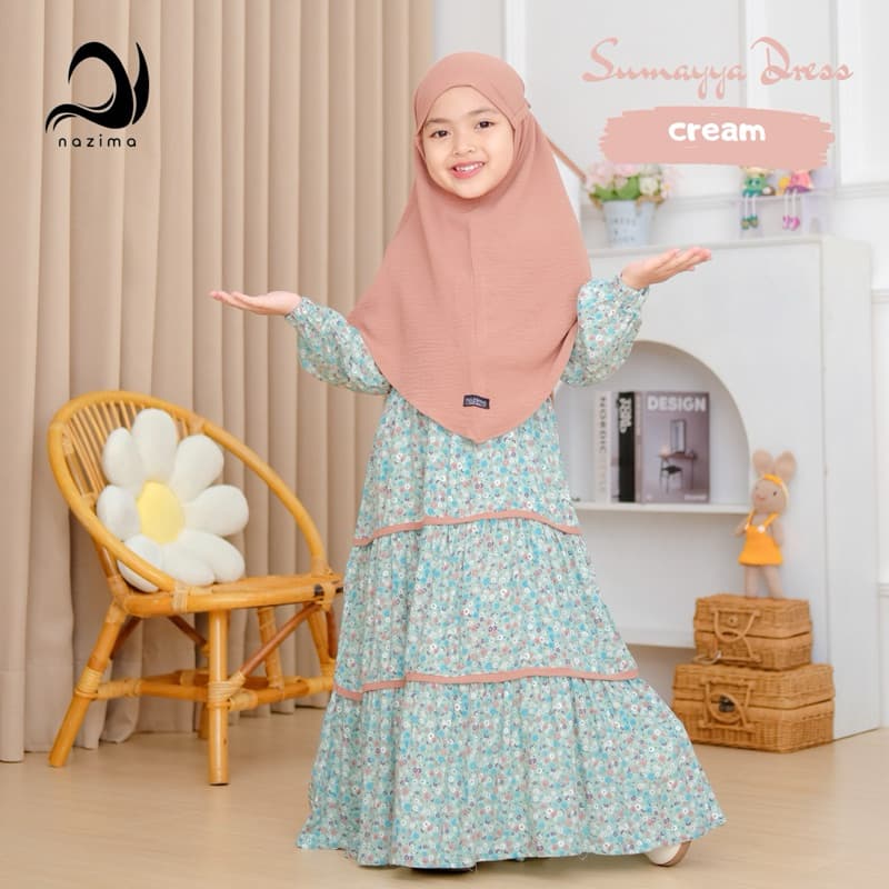 Review Nazima Sumayya Dress: Gamis Anak Cantik & Nyaman!