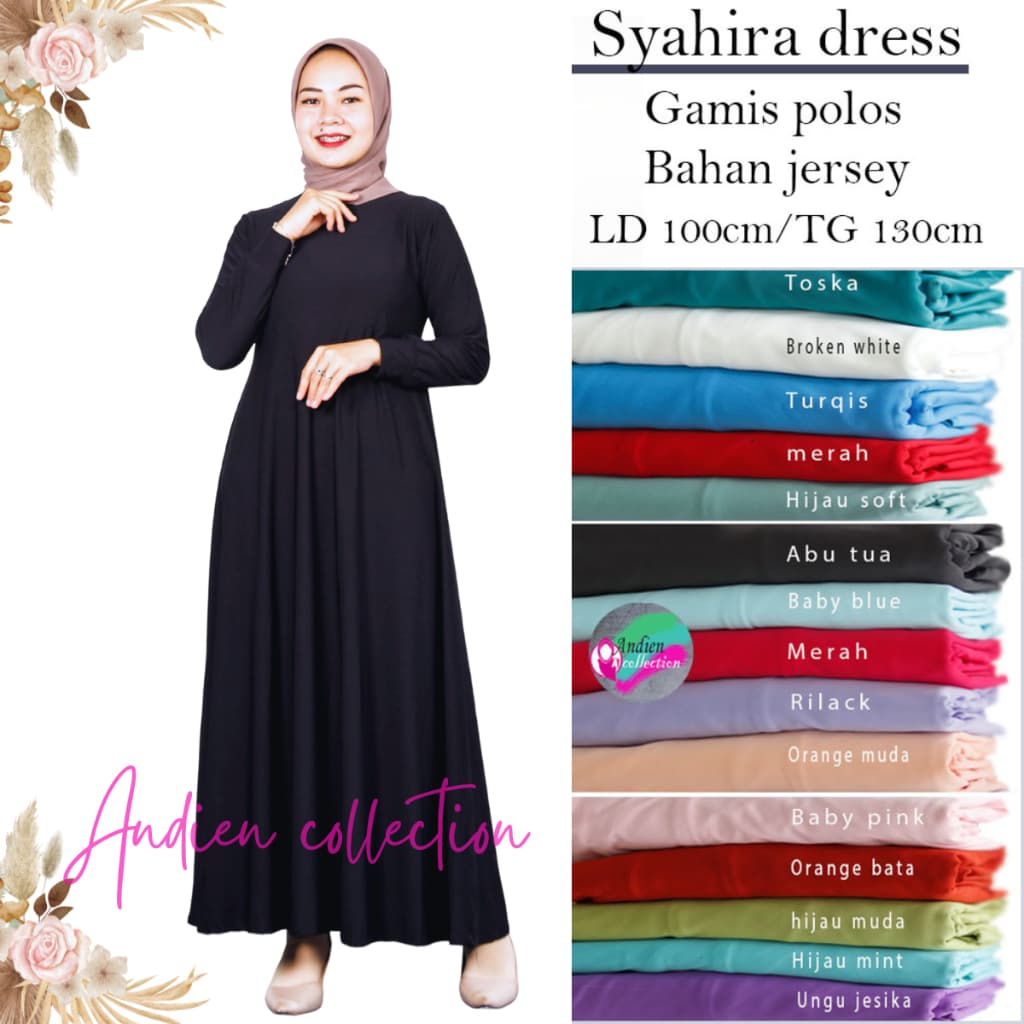 Review Gamis Polos Jersey: Simpel dan Nyaman?