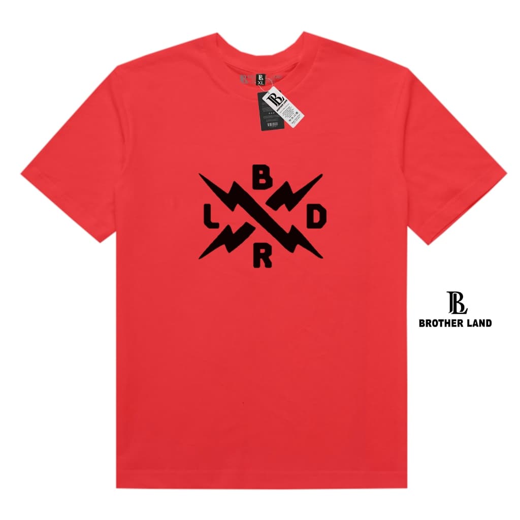 Brother Land 24: Kaos Hitam Unisex, Penyelamat Gaya Santai!