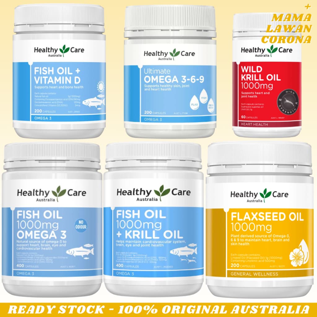 Review Healthy Care Fish Oil 1000mg: Suplemen Tanpa Amis!