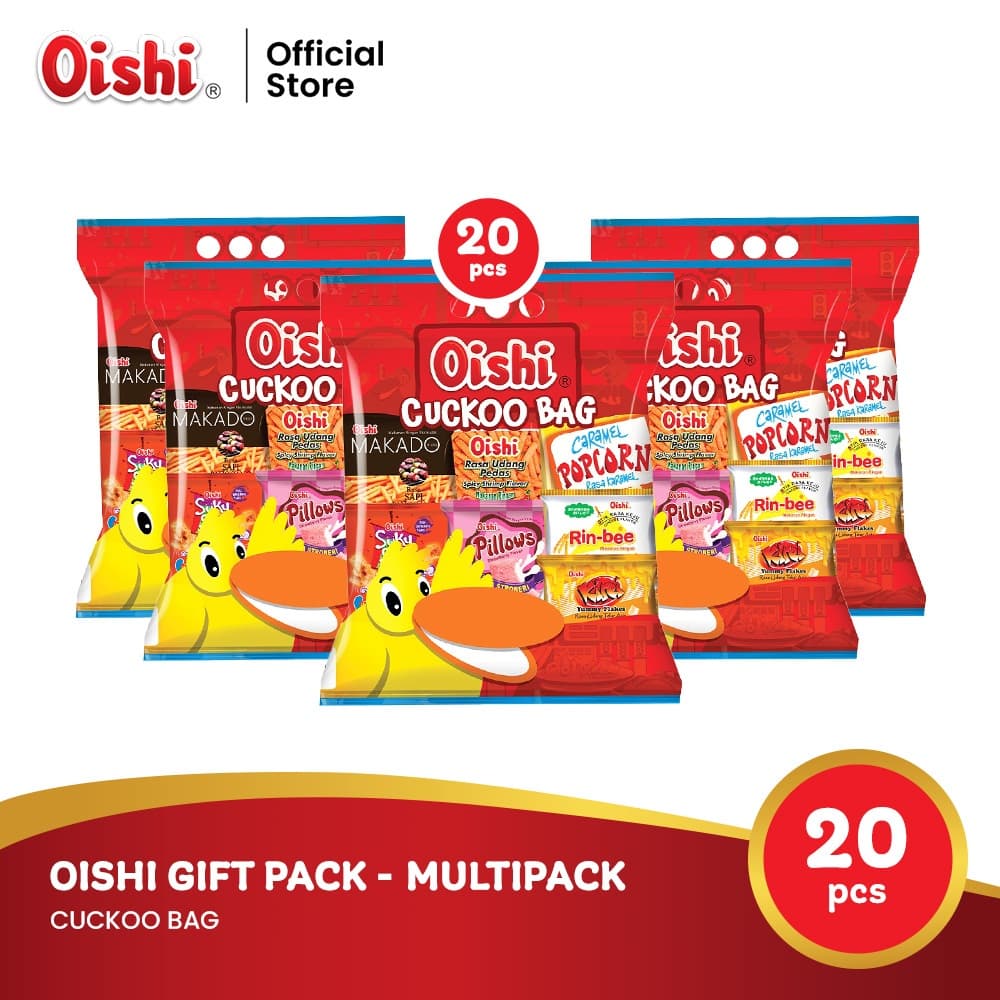 Oishi Gift Pack: Paket Cemilan Seru untuk Hadiah & Ngemil!