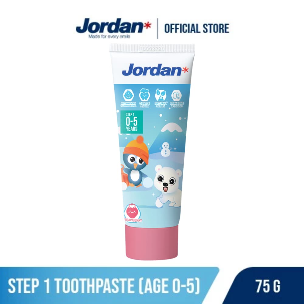 Review Jordan Kids Toothpaste Step 1: Bikin Anak Rajin Sikat Gigi?