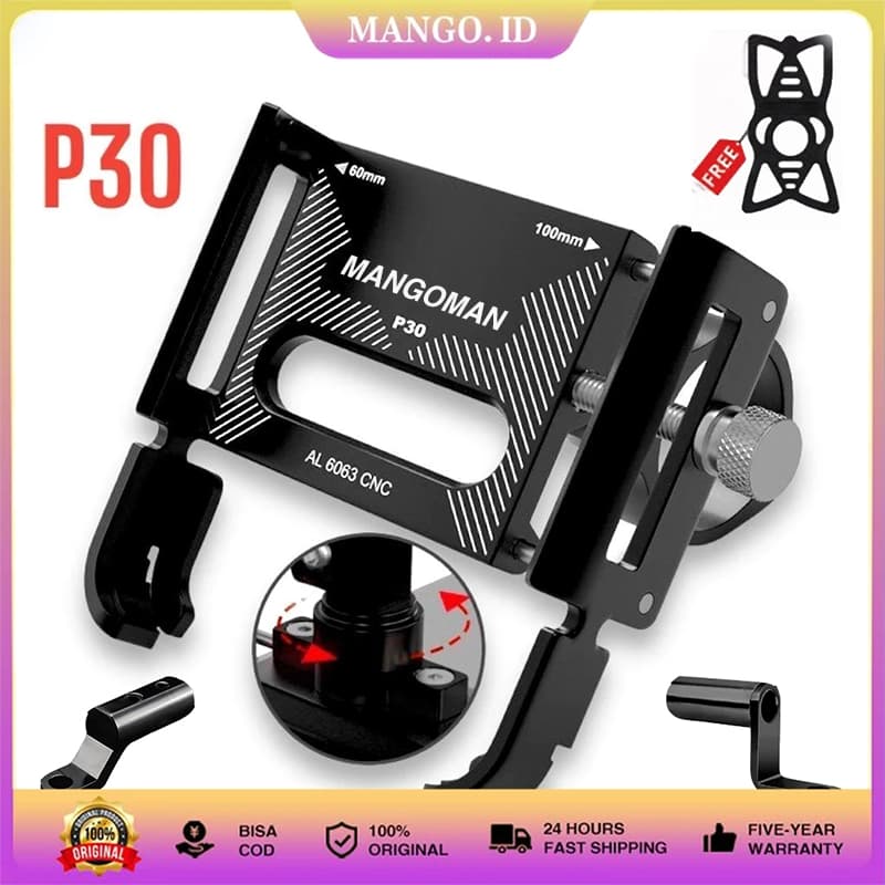 Review GUB P30: Holder HP Sekokoh Benteng di Stang Motor?