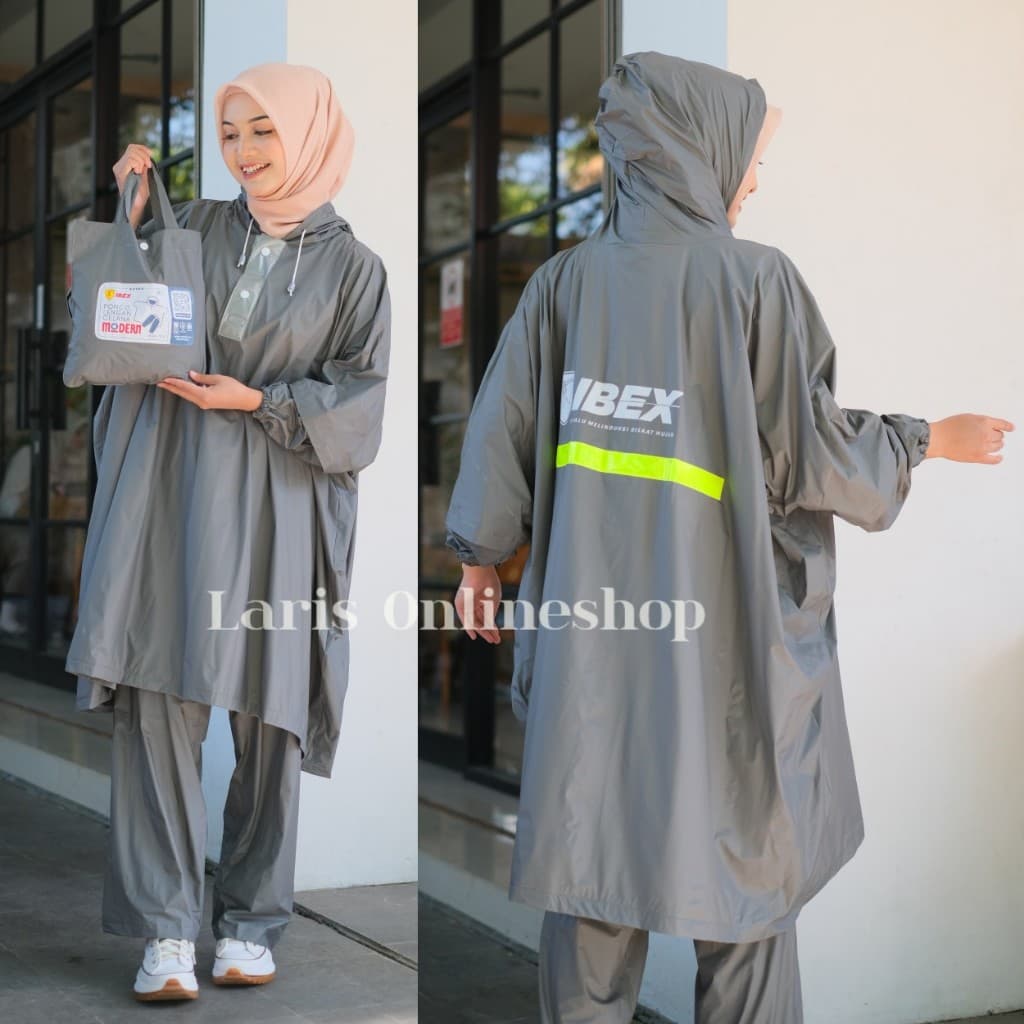 Jas Hujan Ibex Modern: Anti Basah, Tetap Gaya!