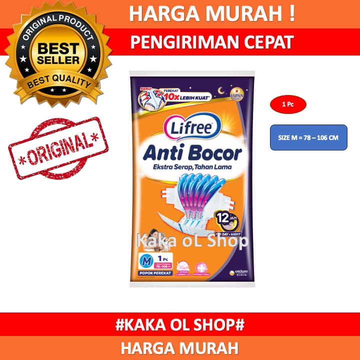 Lifree Popok Dewasa: Nyaman Bergerak, Bebas Khawatir!