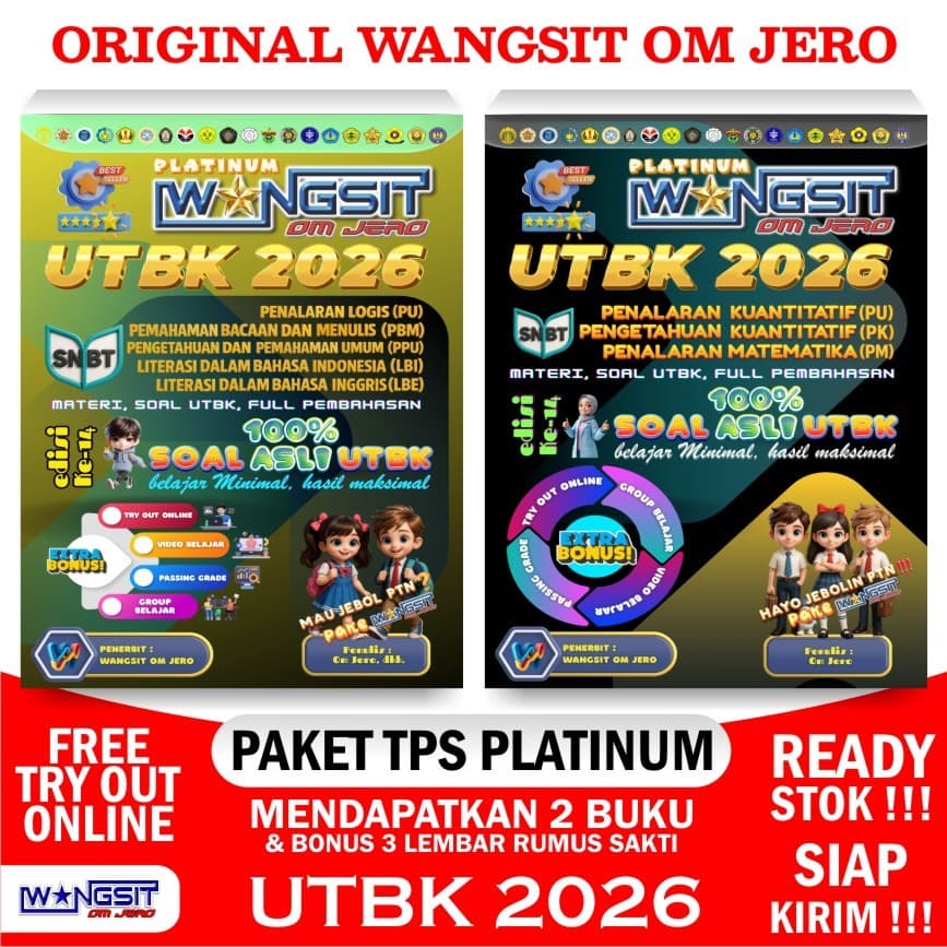 Review Wangsit Om Jero UTBK TPS Platinum 2026: Senjata Rahasia?