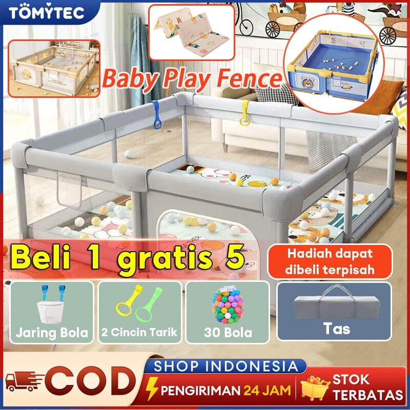 Baby Safe Playpen: Benteng Aman & Arena Main Seru Si Kecil!