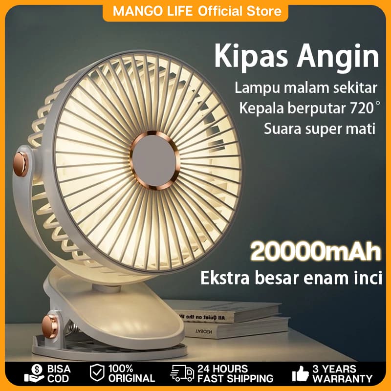 Review Kipas Angin Klip: Si Mungil Baterai Badak 20000mAh!