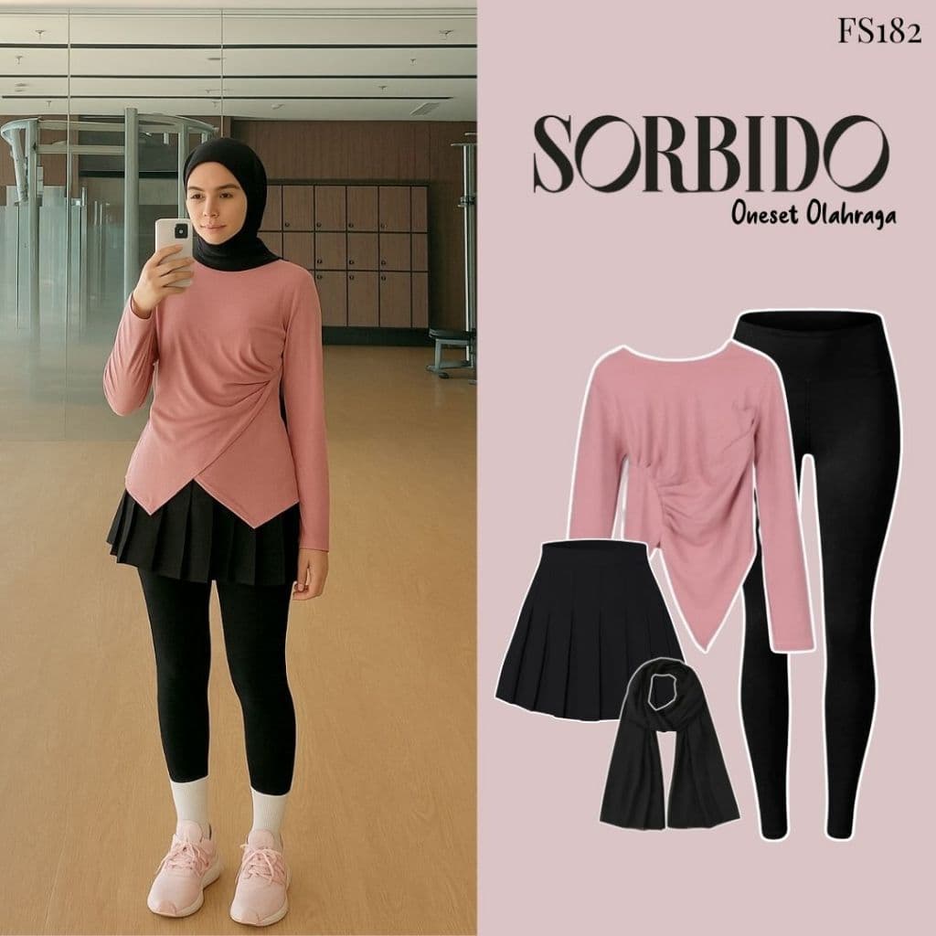 Sorbido FS182: Setelan Olahraga 4in1, Praktis & Stylish!