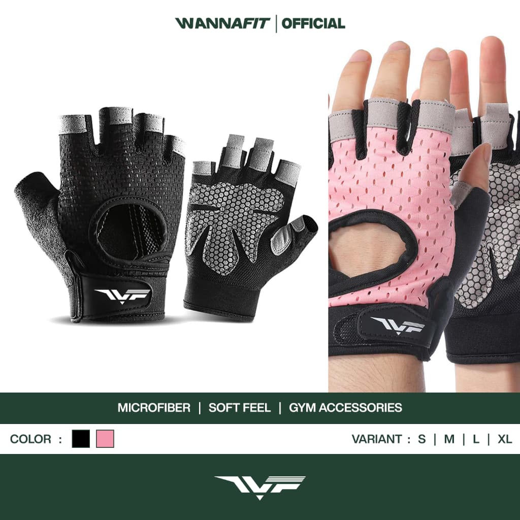 Review WANNAFIT Gym Gloves Microfiber: Grip Kuat, Nyaman Maksimal!