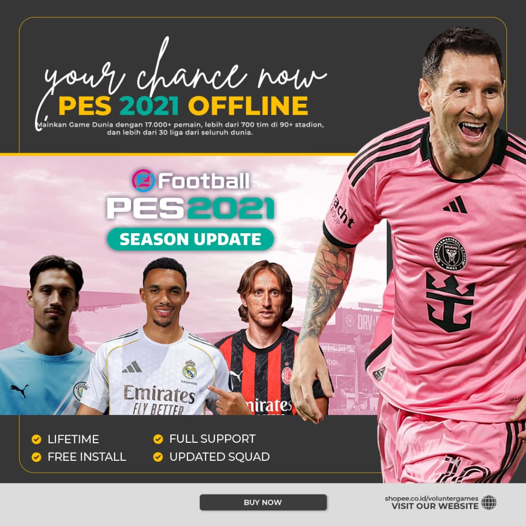 Review PES 2021: Game Bola 'Jujur' yang Makin Tua Makin Jadi