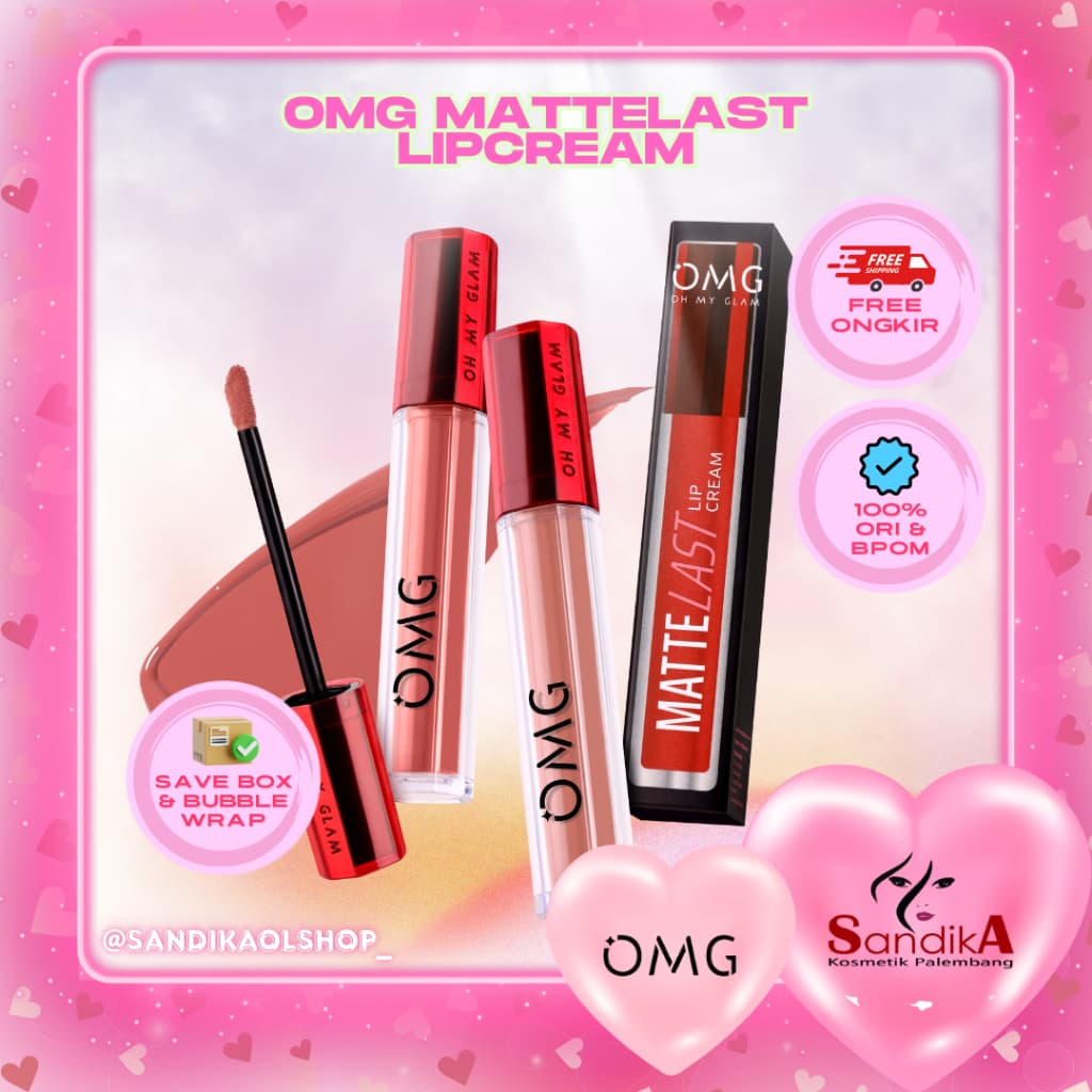 Review OMG OH MY GLAM Mattelast Lip Cream: Tahan Lama & Nyaman!