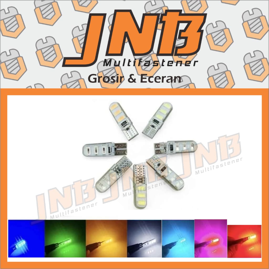 Lampu LED T10 Jelly: Bikin Motor/Mobil Makin Kece & Terang!