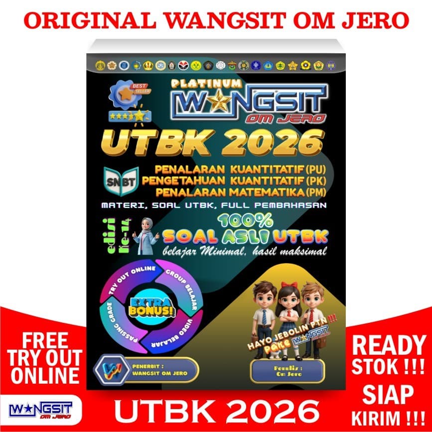 Buku Wangsit Om Jero UTBK SNBT 2026: Senjata Rahasia Lolos PTN!