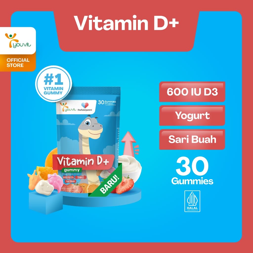 Youvit x theAsianparents Vitamin D3 Gummy: Tulang Kuat, Tumbuh Hebat!