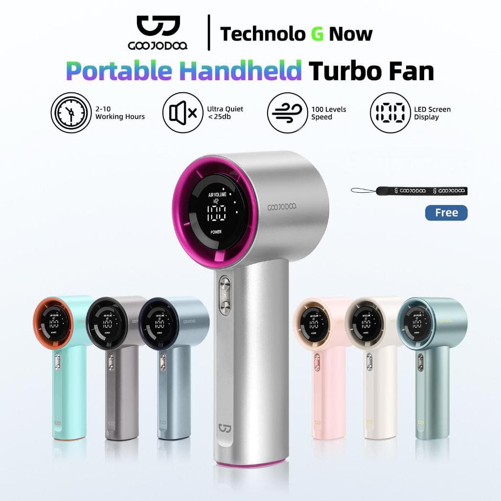 Review Goojodoq GFS001: Kipas Turbo 100 Speed Penyelamat Gerah