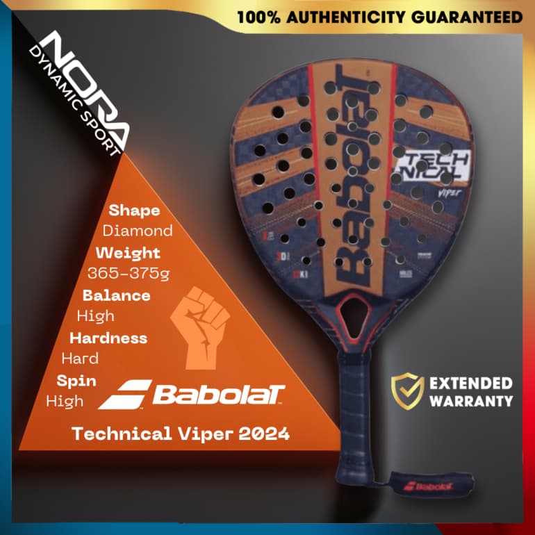 Review Babolat Technical Viper: Raja Padel Power & Presisi!