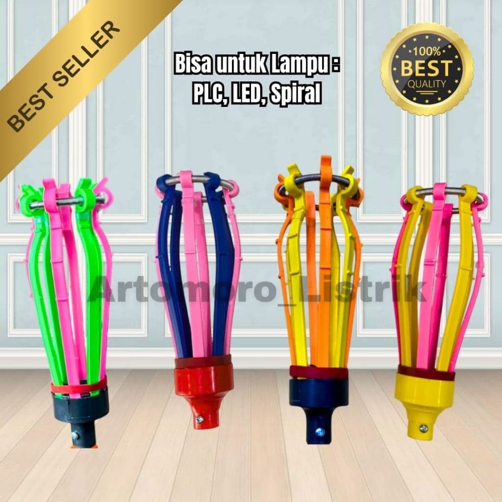 Kepala Tongkat Pengganti Lampu 8 Jari: Ganti Bohlam Tanpa Drama!