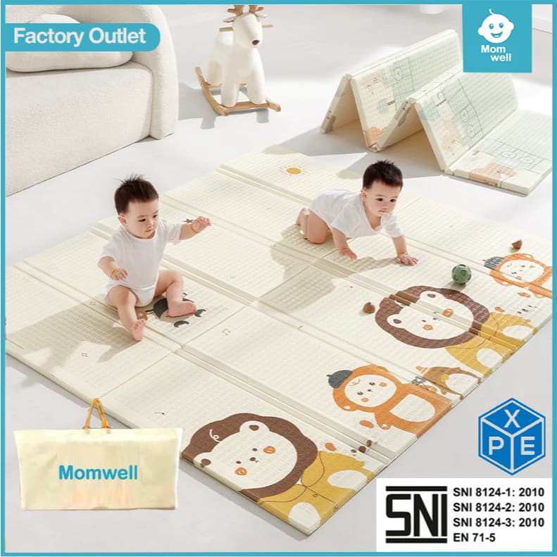 Review Momwell Playmat: Arena Bermain Aman Si Kecil
