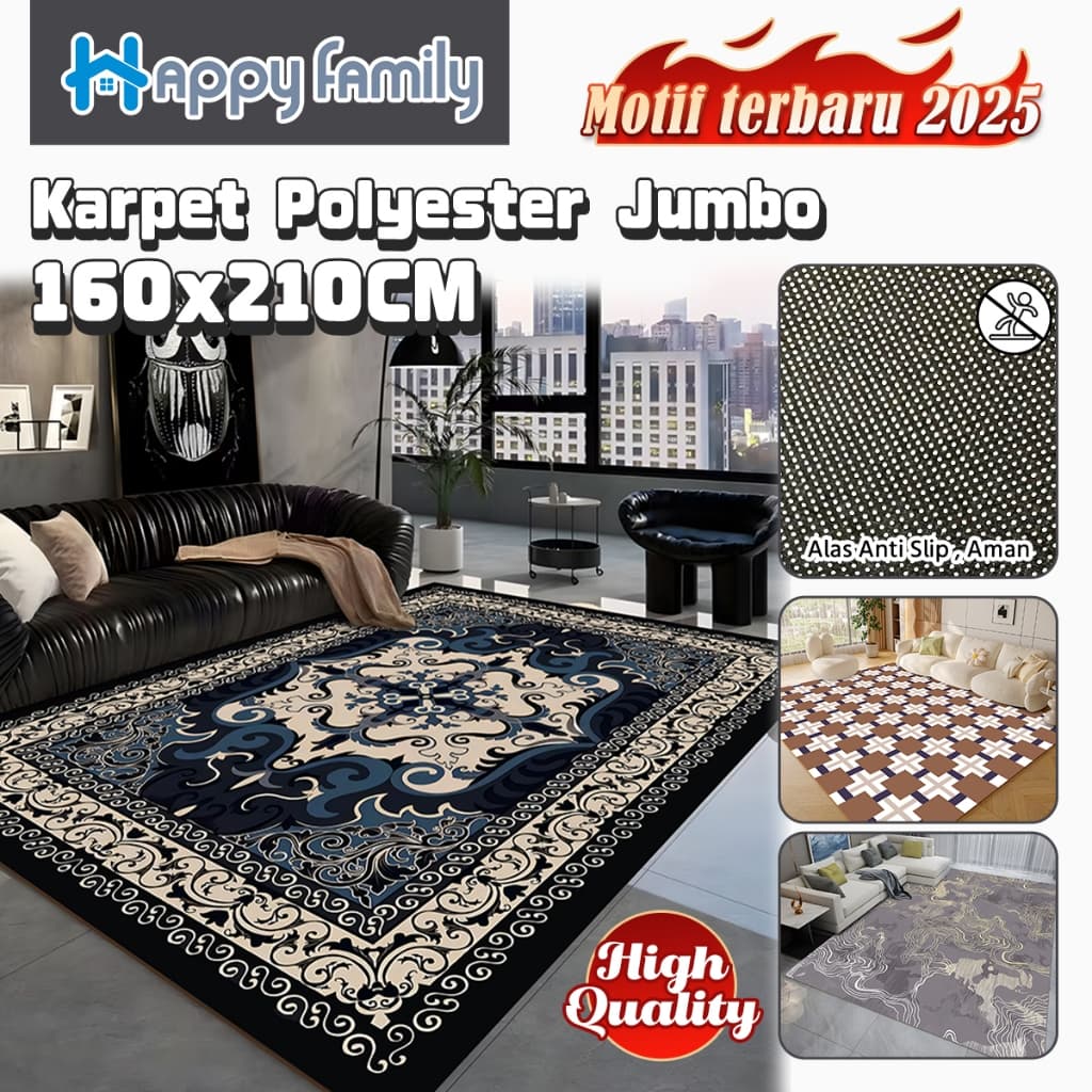 Review Karpet Motif Eropa: Vibes Sultan, Harga Teman