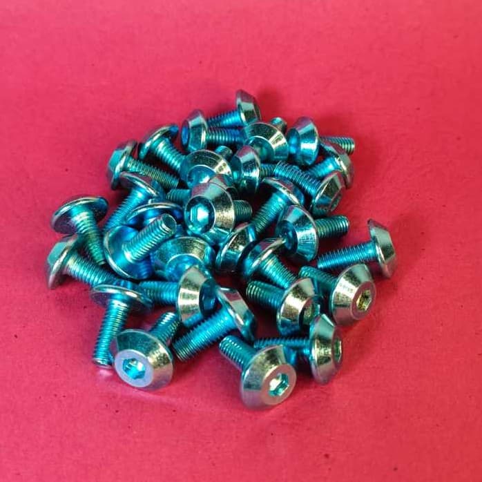 Review Baut Kunci L M6x14: Si Mungil Biru Pendongkrak Tampilan Motor