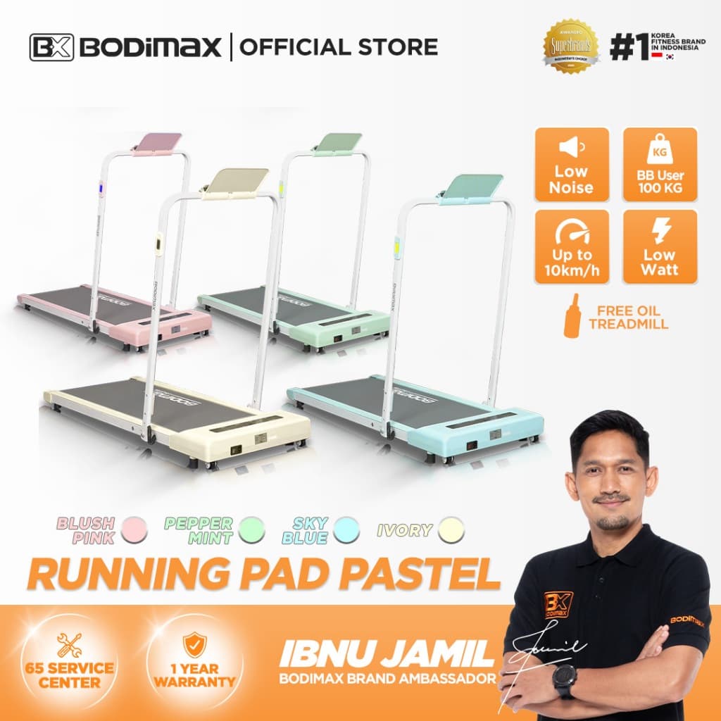 Review Running Pad Pastel: Olahraga Praktis, Rumah Tetap Estetik!