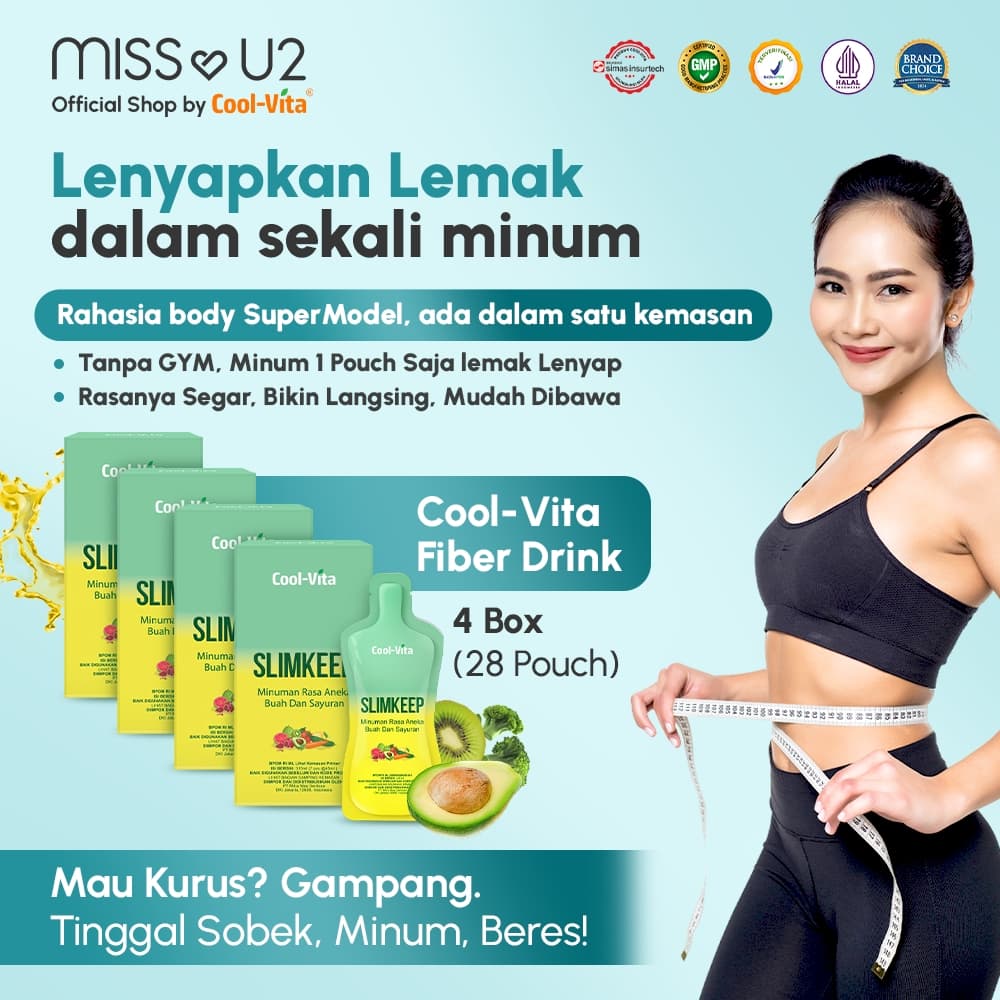 Coolvita SLIMKEEP: Minuman Detox Pelangsing yang Bikin Perut Enteng?