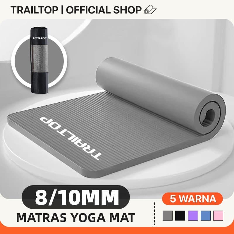 Review Matras Yoga TrailTop: Tebal, Empuk, & Anti Sakit Lutut?