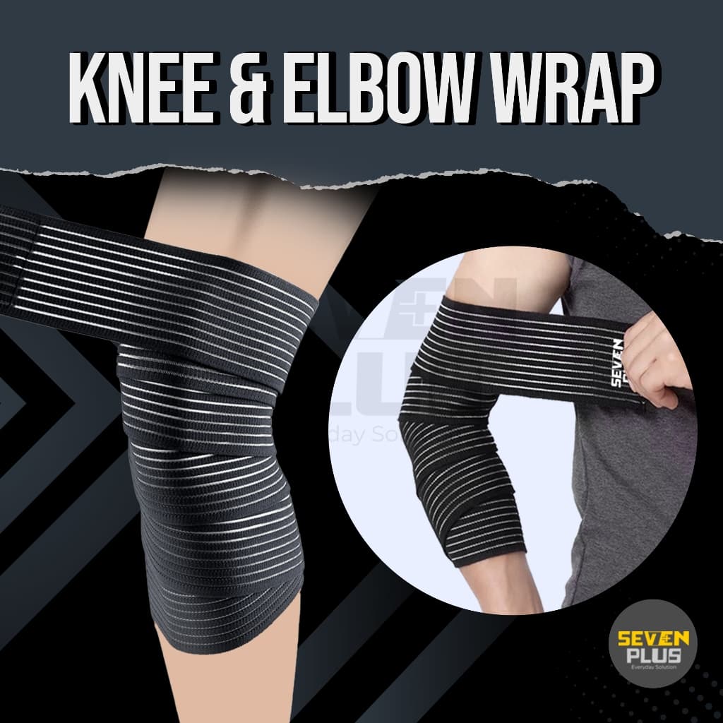 SevenPlus Knee & Elbow Support Wrap: Pelindung Olahraga Terbaik