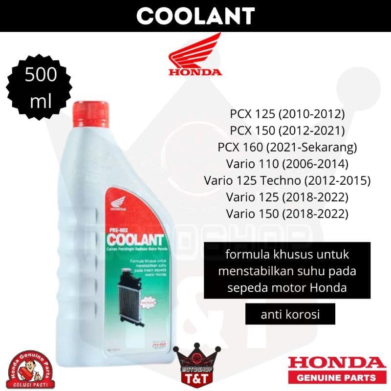 Review AHM Coolant: Minuman Sehat Biar Mesin Honda Adem Ayem