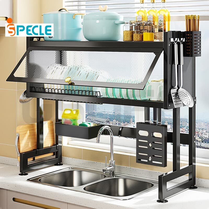 Review Rak Piring iSPECLE: Dapur Rapi, Piring Higienis!