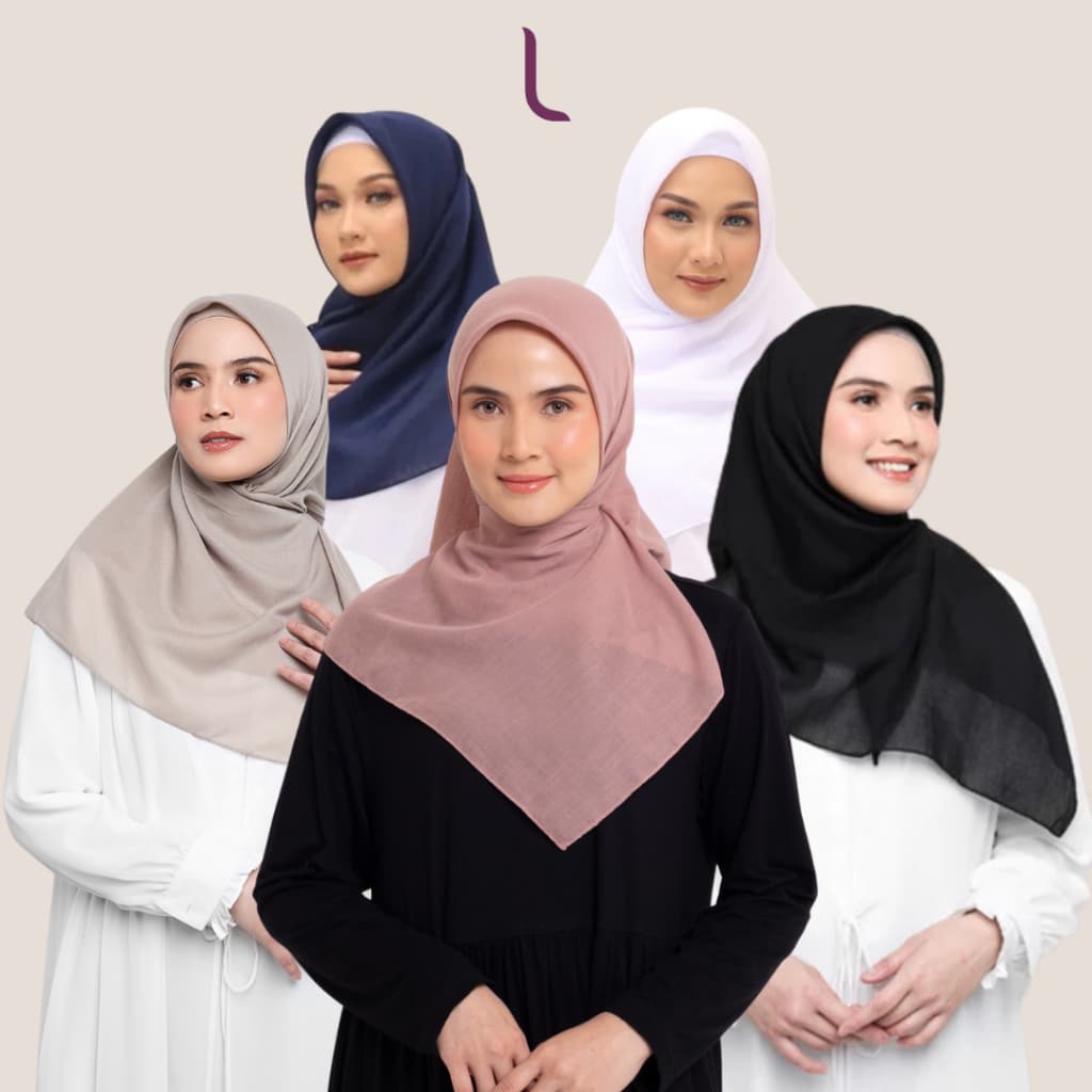 Review Elzatta Obelia Samida: Hijab Segi Empat Anti-Letoy & Hemat