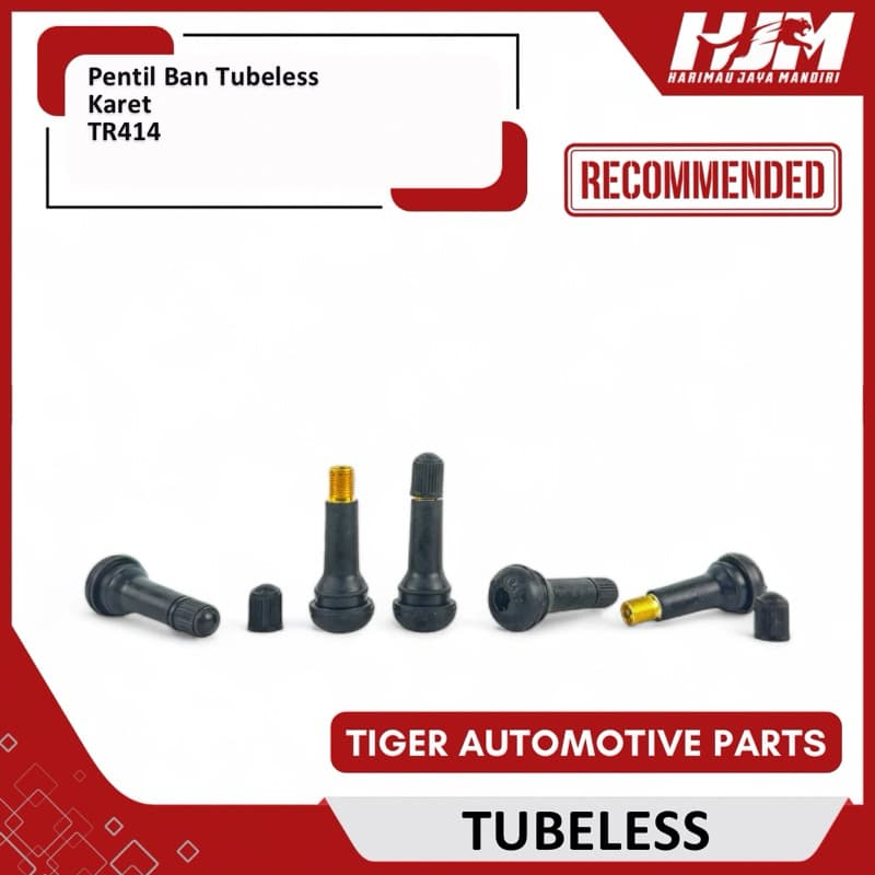 Pentil Ban Tubeless TR414: Penjaga Angin Ban Motor & Mobil Anda!