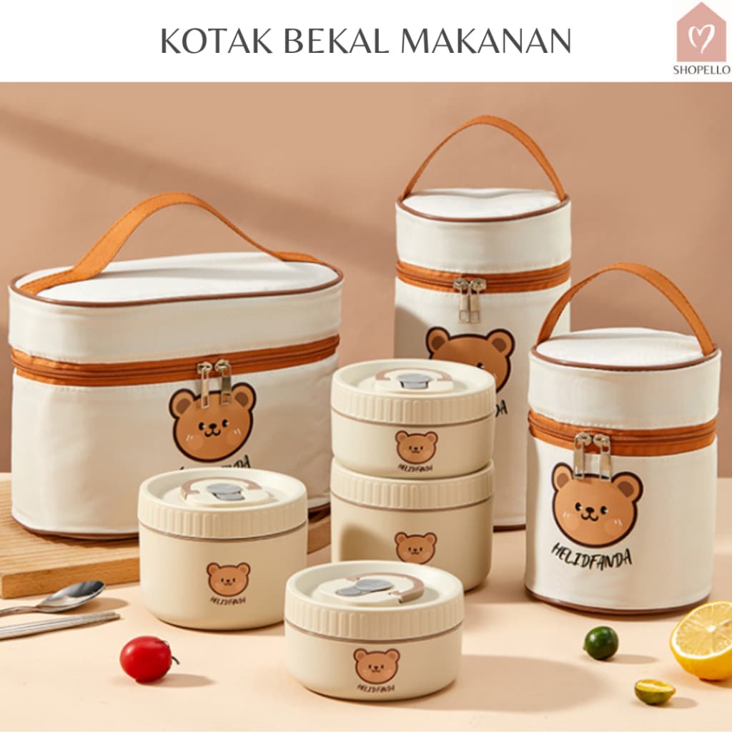 Review Shopello Kotak Bekal: Solusi Makan Siang Estetik & Hemat