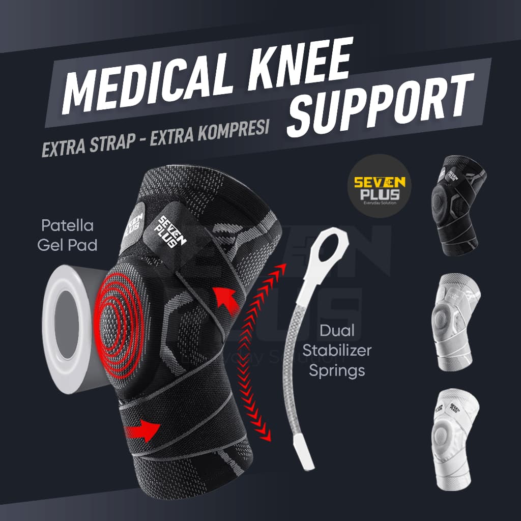 SevenPlus Deker Pelindung Lutut: Penyelamat Sendi Aktifmu!