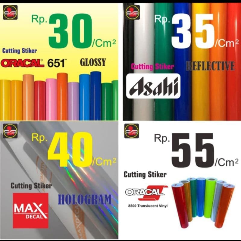 Review Stiker Oracal: Bahan Andalan Crafter & Modifikator