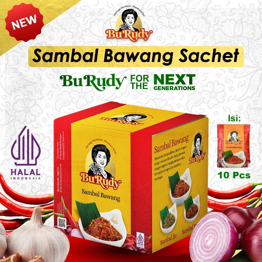 Review Sambal Sachet Bu Rudy: Pedas Legendaris, Praktis!
