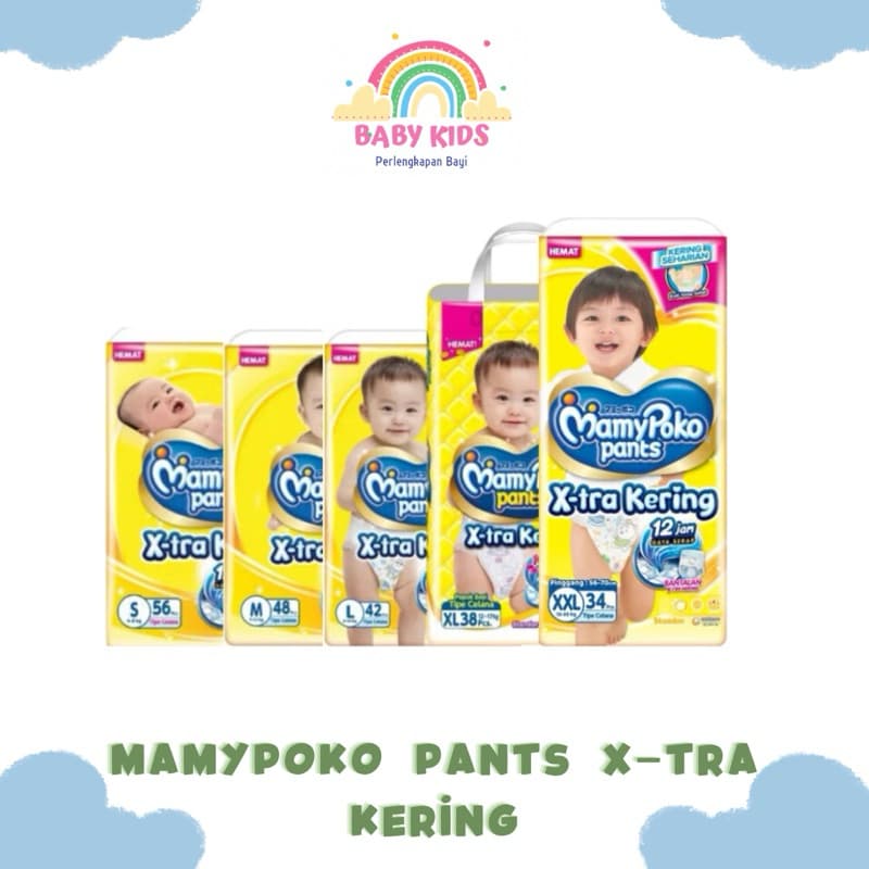 Mamypoko X-tra Kering: Popok Anti Rewel, Tidur Nyenyak Sampai Pagi!