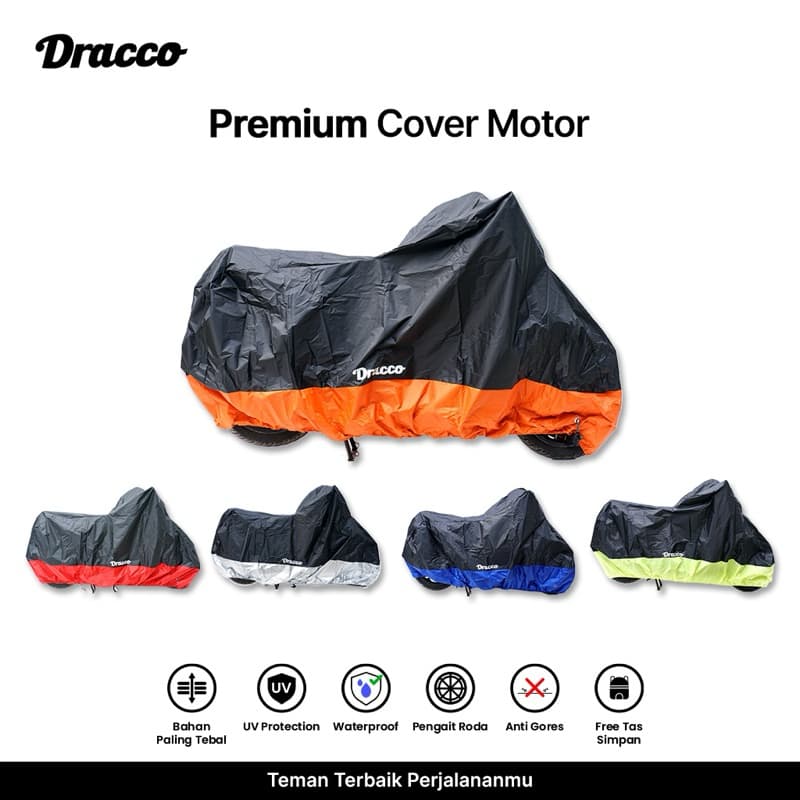 Review Cover Motor DRACCO: Si Jubah Pelindung Anti Rewel