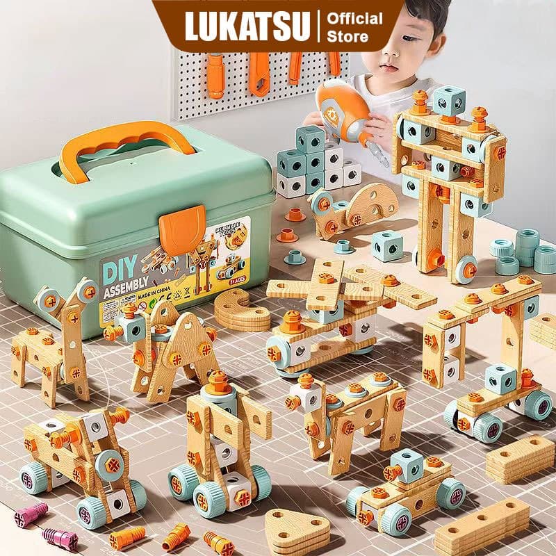 Review LUKATSU Mainan Tool Box Anak: Edukasi & Kreativitas Tanpa Batas!